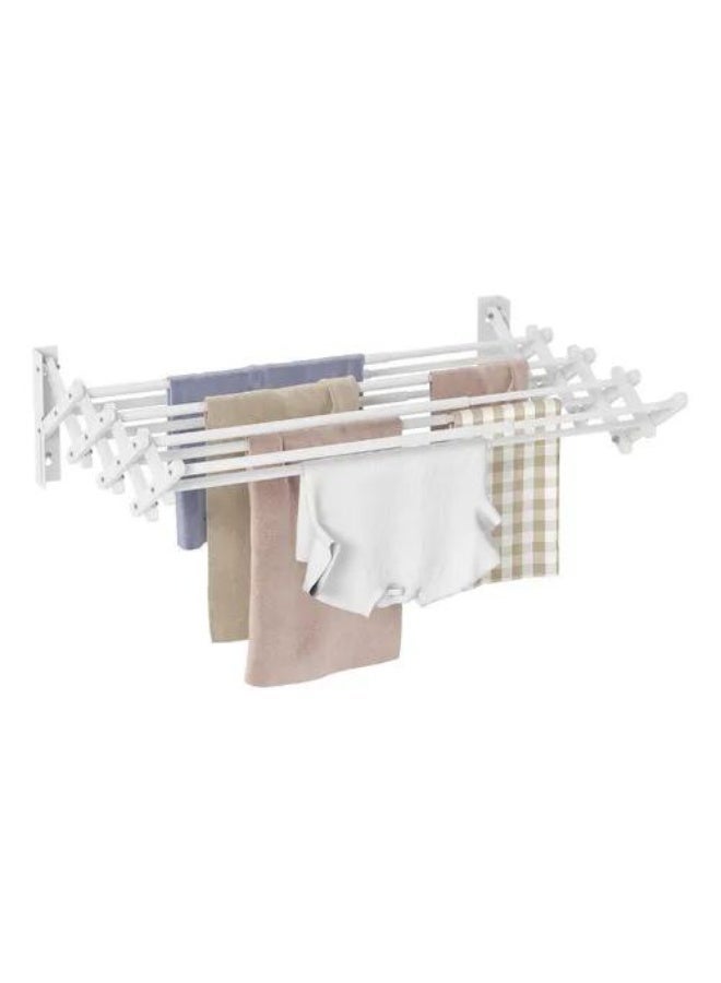 Trendy clothes drying rack Freestanding clothes drying rack Portable and foldable clothes drying rack Space-saving laundry drying rack Foldable clothes drying rack for use on the floor, balcony, bedroom, or in the house - Image 1